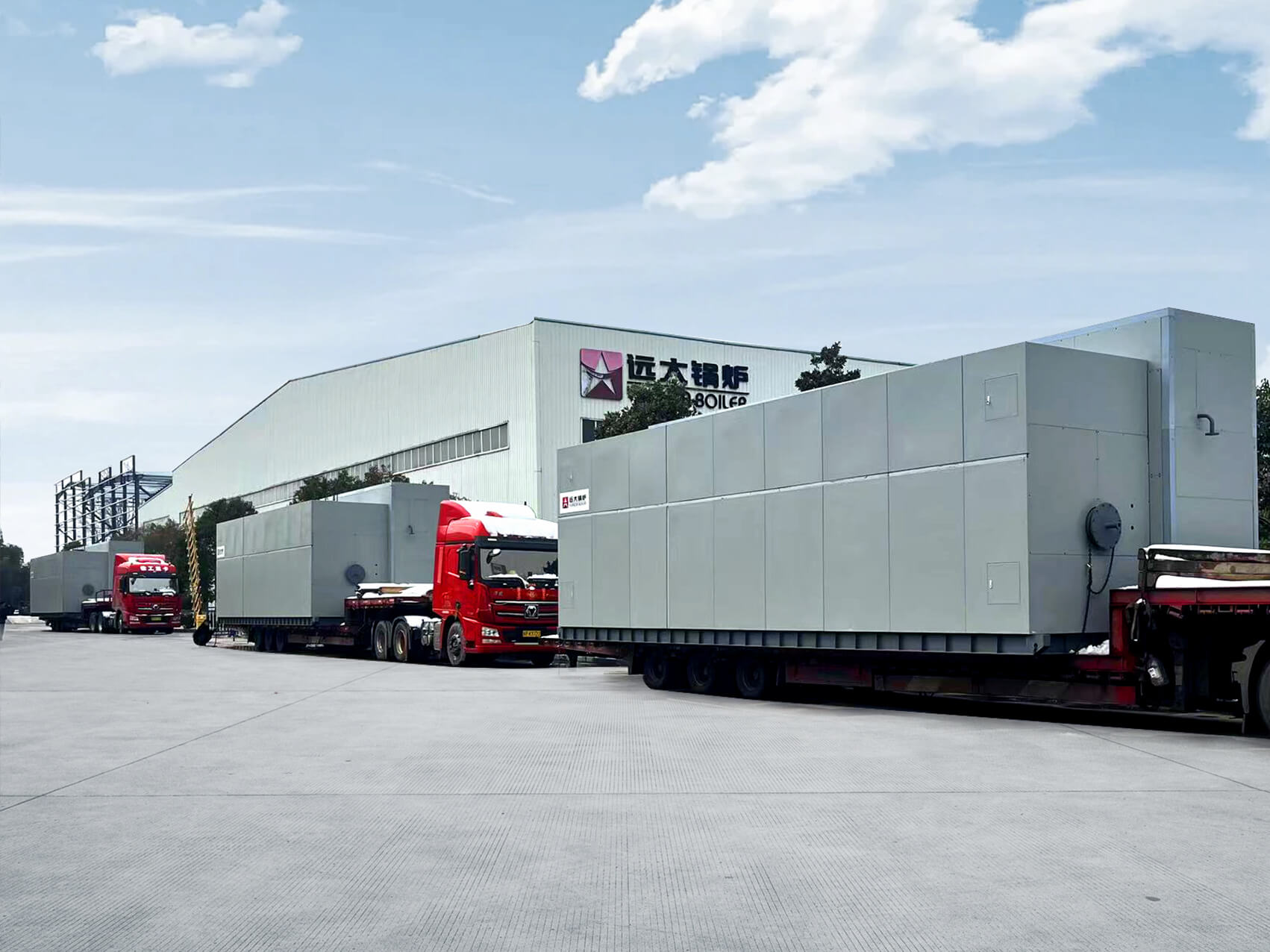 油田用燃氣鍋爐現(xiàn)場圖